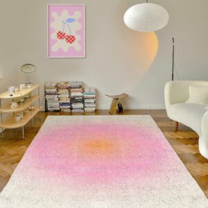 Soft Pink Minimalist Carpet